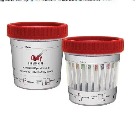 Clarity Diagnostics Clarity Drugs of Abuse Test 10-Drug Panel AMP, BAR, BZO, COC, mAMP/MET, MTD, OPI, OXY, PCP, THC Urine Sample CLIA Waived 25 Tests – CD-CDOA-4104