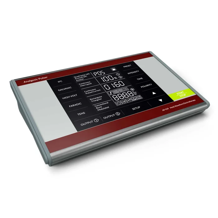 Clinical Combo 4-channel – (IF, TENS, Galvanic, High Volt, Faradic) – AP439