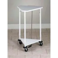 Clinton 18″ Triangular Hamper with Lid, White
