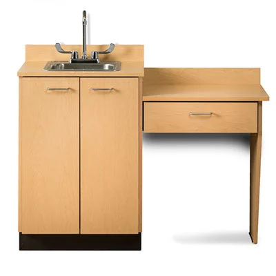 Clinton, Base Cabinet Set, 2 Doors, Desk, 48″L – 15-4576