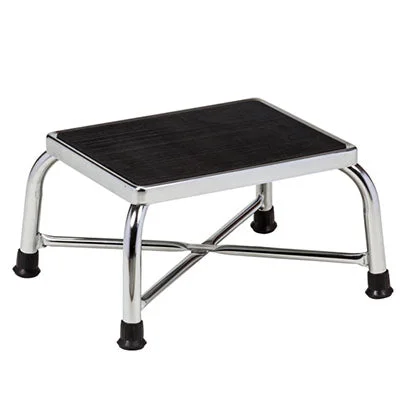 Clinton, Chrome Bariatric Step Stool – 15-4466