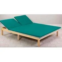 Clinton Classic Wood Upholstered Mat Platform with Adjustable Backrest, 6' x 8', Slate B