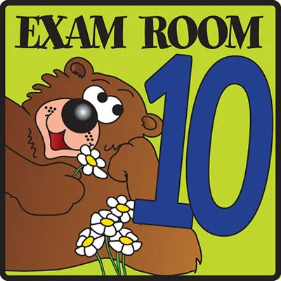 Clinton, Exam Room 10 Sign – 15-4639