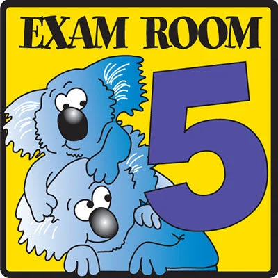 Clinton, Exam Room 5 Sign – 15-4634