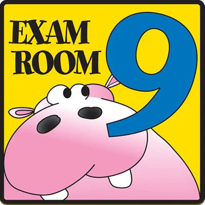 Clinton, Exam Room 9 Sign – 15-4638