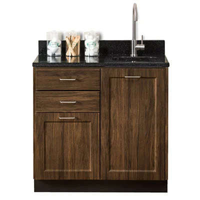 Clinton, Fashion Finish Base Cabinet, 2 Doors, 2 Drawers, 36″ – 15-4584