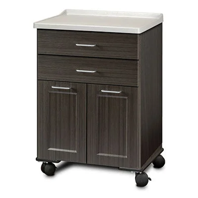 Clinton, Fashion Finish Mobile Treatment Cabinet, Molded Top, 2 Doors, 2 Drawers – 15-4614