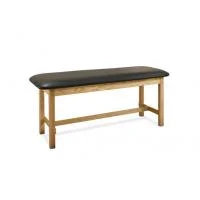 Clinton Flat Top Classic Series Straight Line H-Brace Treatment Table, 30″ Wide