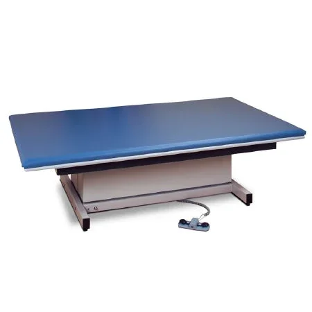 Clinton Industries Hi-Lo Upholstered Mat Platform 5 X 7 Foot 22 to 34 Inch 600 lbs. Powder-coated Steel – 253-57-3SB