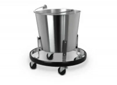 Clinton Industries Kick Bucket 13 Qt Silver – SS-160