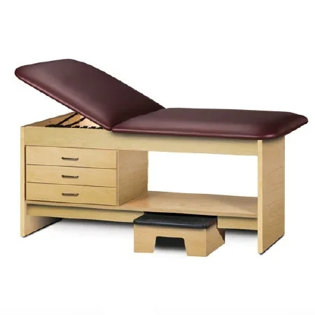 Clinton Industries Model 9133 Style Line Series Laminate Treatment Table Fixed Height 400 Lbs. – 9133-27-1NT-3CO