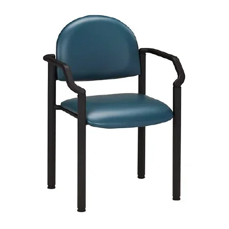 Clinton Industries Premium Series Side Chair Tomato Red With Armrests Solid Plywood, Foam – C-50B-3T