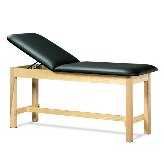 Clinton Industries TABLE, EXAM H-BRACE YLW/NAT 27″ – 1010-27-3YLW-1NT