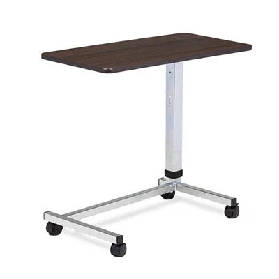 Clinton, Over Bed table, U-Base, Walnut – 13-3490