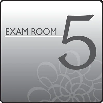 Clinton, Standard Exam Room Sign 5 – 15-4667