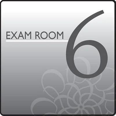 Clinton, Standard Exam Room Sign 6 – 15-4668