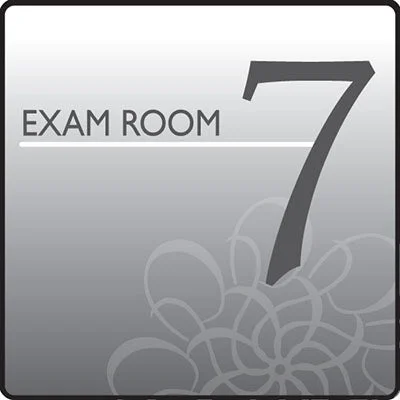 Clinton, Standard Exam Room Sign 7 – 15-4669