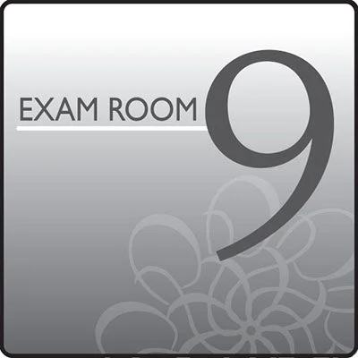 Clinton, Standard Exam Room Sign 9 – 15-4671