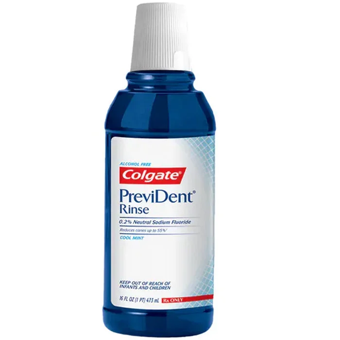 Colgate PreviDent Dental Oral Rinse, Cool Mint 16 oz