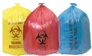 Colonial Bag Corporation Colonial Bag Infectious Linen Bag 45 gal. Yellow LLDPE 37 X 50 Inch – HXY50