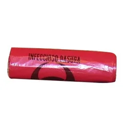 Colonial Bag Infectious Waste Bag Bag 15 gal. Red Bag LLDPE 24 x 33″, 250 EA/CS