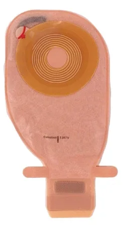 Coloplast Assura New Generation EasiClose Ostomy Pouch One-Piece System 11-1/4 Inch Length 15-33 mm Stoma Drainable Convex Light, Trim To Fit – 14414