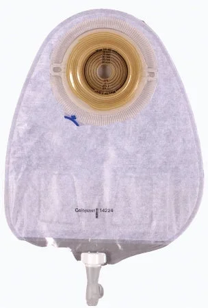 Coloplast Assura New Generation Urostomy Pouch One-Piece System 10-3/4 Inch Length, Maxi 3/8 to 2-1/4 Inch Stoma Drainable Flat, Trim To Fit – 14222