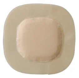 Coloplast Biatain Super Hydrocapillary Adhesive Dressing 5 X 5 Inch Film / Hydrocolloid Square Tan Sterile – 46120