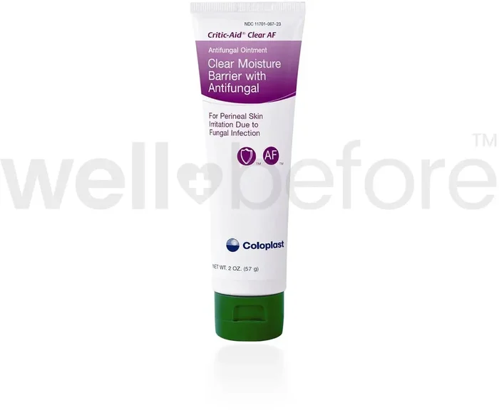 Coloplast Citric-Aid Clear AF Clear Moisture Barrier with Antifungal Ointment