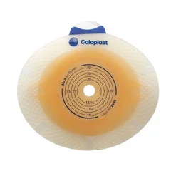 Coloplast Ostomy Barrier SenSura Trim To Fit, Standard Wear Double Layer Adhesive 50 mm Flange Red Code System 3/4 to 1-1/4″ Opening, 1/EA