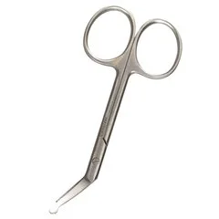 Coloplast Ostomy Scissors Coloplast Finger Ring Handle Curved Blunt Tip / Blunt Tip, 30/BX