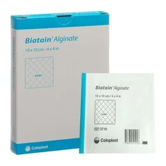 Coloplast Seasorb Alginate Dressing 4in x 4in Sterile For Highly Exudating Wounds