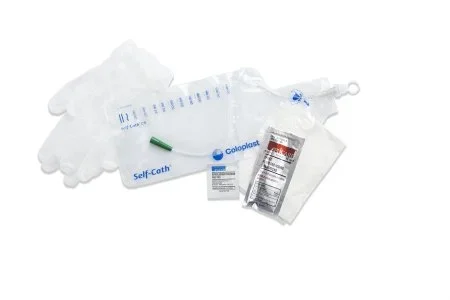 Coloplast Self-Cath Intermittent Closed System Catheter Kit Female / Straight Tip 14 Fr. Without Balloon Lubricated PVC – 3214
