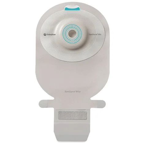 Coloplast SenSura Mio One-Piece Flat Standard Pre-Cut Transparent Drainable Pouch Without Filter
