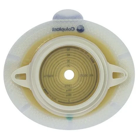 Coloplast SenSura Xpro Click Two-Piece Flat Extended Wear Cut-to-Fit Skin Barrier With Belt Tabs