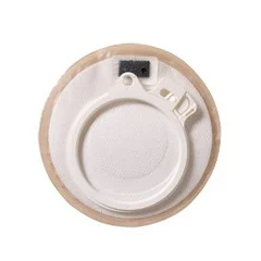 Coloplast Stoma Cap Assura 1/2 to 2 Stoma Opening, Opaque Color, Blue Coupling, 2-Piece, With Skin Barrier and Filter, Secure Locking System, 30 EA/BX