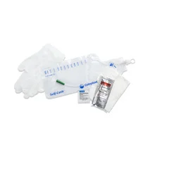 Coloplast Urethral Catheter Self-Cath Closed System / Coude Tip Lubricated PVC 14 Fr. 16, 50EA/BX