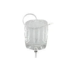 Coloplast Urinary Leg Bag Conveen Security+ Anti-Reflux Valve NonSterile 500 mL Vinyl, 1/EA