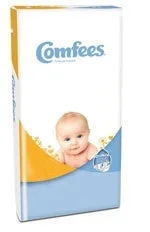 Comfees CMF-4 Baby Diapers, Bag of 31