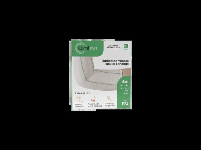 ComfiFast One Way Stretch Tubular Bandage Green 5cm x 5m