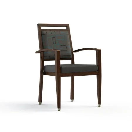 ComforTEK Seating Inc CHAIR, DINNING CONTESSA 300 ARMED SPA/GRAPHITE 38″ – CTS300-1F10-5600-5597