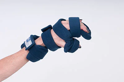Comfy Splints Progressive Rest Hand w/ Five Straps (finger separator included), Adult, Left – 24-3315
