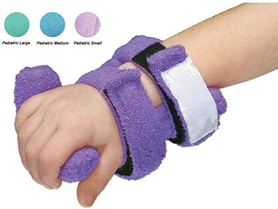Comfy Splints, Terrycloth Comfy Finger Extender, Pediatric Large, Emerald Green – 24-3334