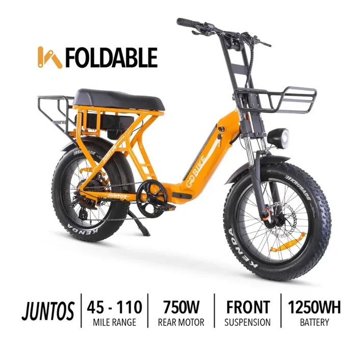 ComfyGo JUNTOS Foldable Step-Thru Electric Bike