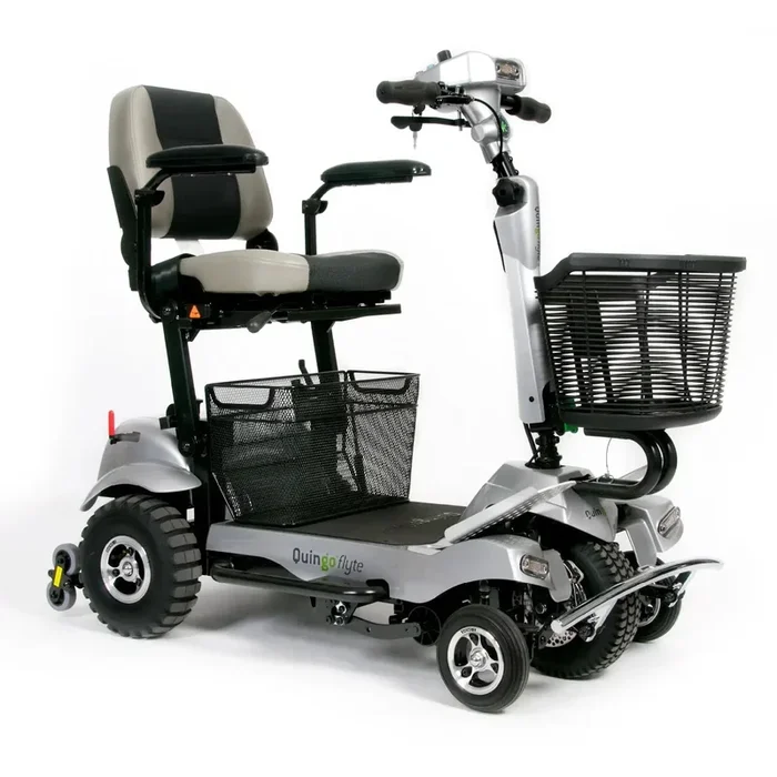 ComfyGO Quingo Flyte Mobility Scooter with MK2 Self Loading Ramp