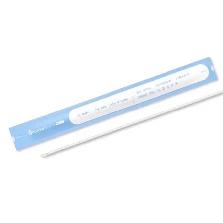 CompactCath CompactCath OneCath Urethral Catheter Coude Tip PVC 16 Fr. 16 Inch – 202-1616