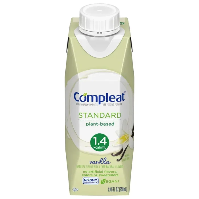 Compleat Standard 1.4 Cal, Vanilla, 250 mL Carton