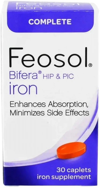 Complete Feosol Bifera HIP & PIC Iron Supplement