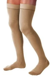 Compression Stockings JOBST® Relief® Thigh High Large Beige Closed Toe | 114824