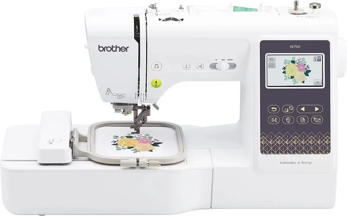 Computerized Sewing & Embroidery Machine with Wireless LAN – 135 Designs & 103 Stitches Built-In